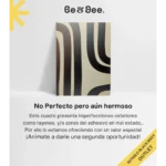 Retablo Black Wavy 37 cm x 50 cm #35 OUTLET