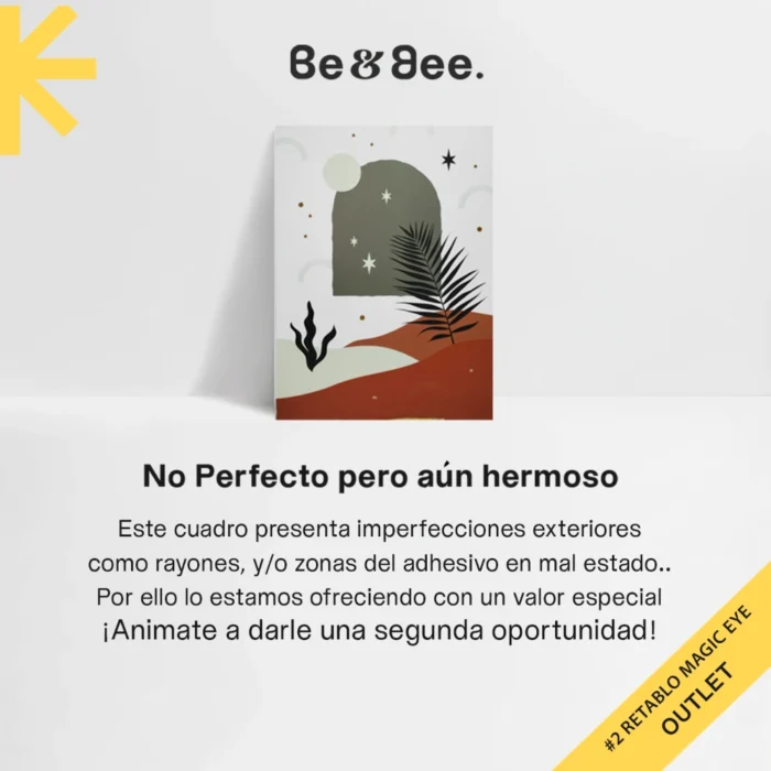 Retablo Magic 30 cm x 40 cm #62 OUTLET - Imagen 1