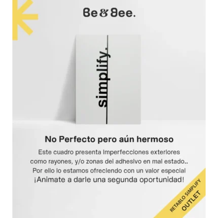 Retablo Simplify 30 cm x 40 cm #22 OUTLET