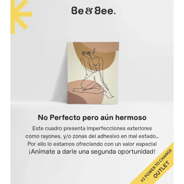Retablo power to change 21 cm x 28 cm #43 OUTLET - Imagen 1