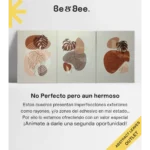 Triptico Abstract Leaves 30 cm x 40 cm #12 OUTLET_