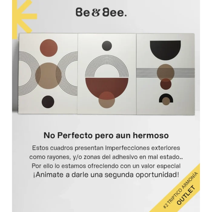 Triptico Equilibrio cm x 50 cm #16 OUTLET_ - Imagen 1