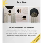 Triptico Nude Geometric 37 cm x 50 cm #48 OUTLET_