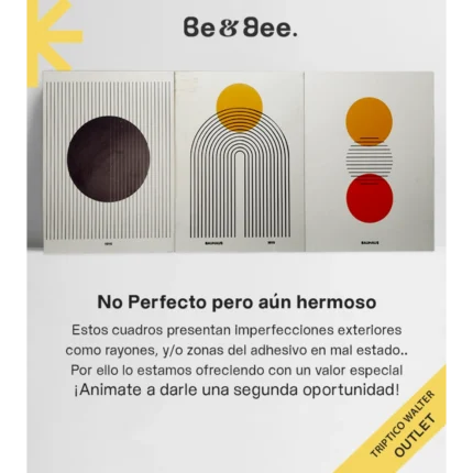 Triptico Walter 37 cm x 50 cm #32 OUTLET 1