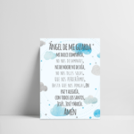 Cuadros Retablo Angel de la guarda segundo diseño 30 cm x 40 cm